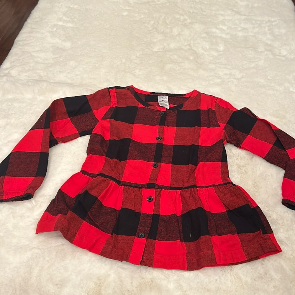 Girls Flannel Shirt